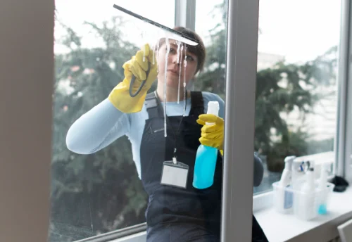 Nettoyage de vitres intérieures et extérieures à Magné